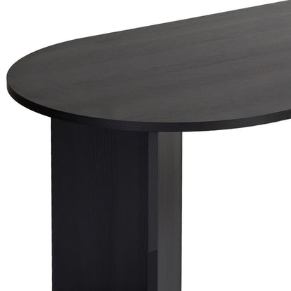 Τραπέζι Sablin Χρώμα Black Wood 180x89,5x75