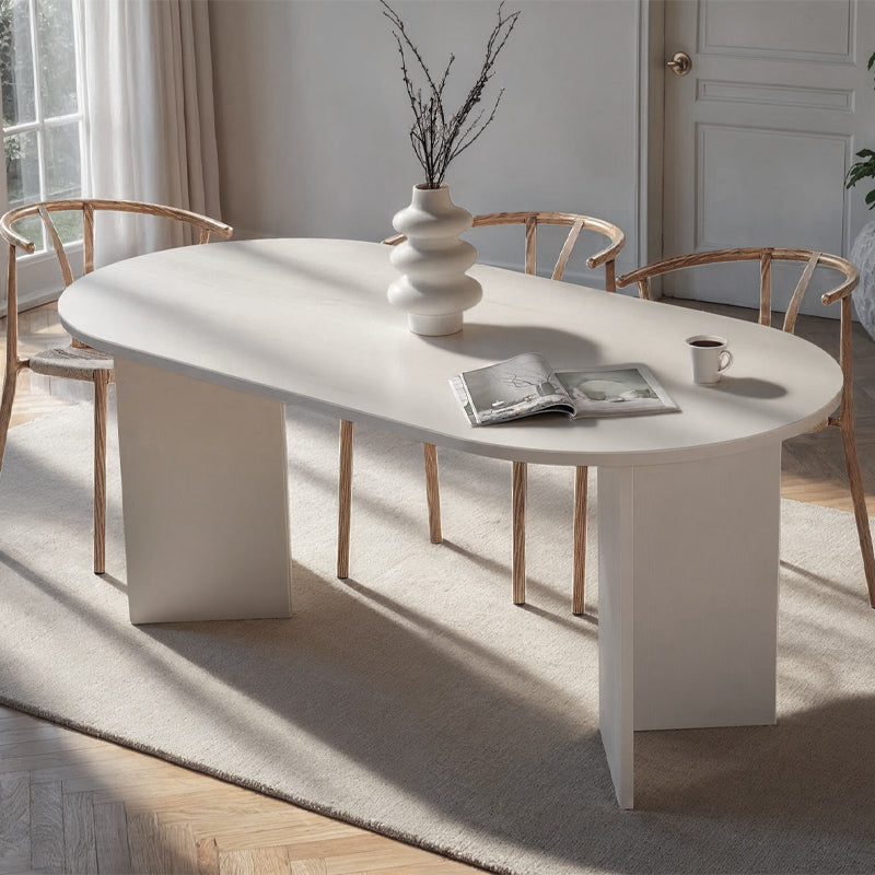 Τραπέζι Sablin Χρώμα Λευκό 180x89,5x75