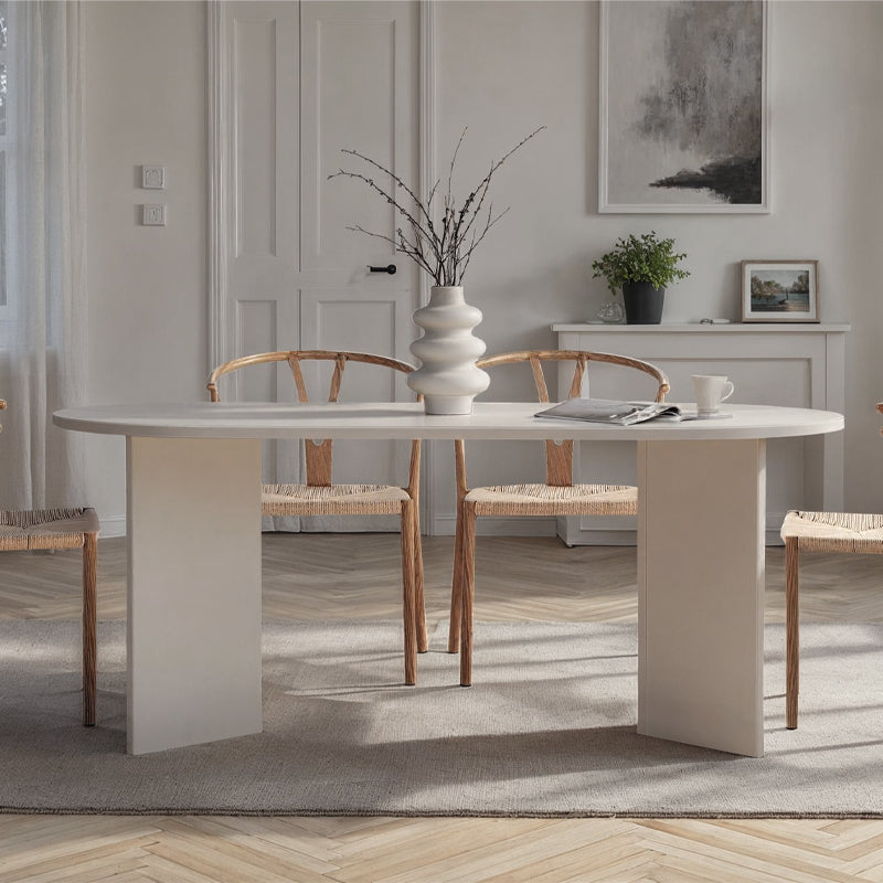 Τραπέζι Sablin Χρώμα Λευκό 180x89,5x75