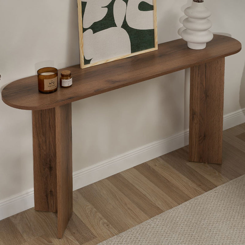 Κονσόλα Sira Χρώμα Καρυδί 150x35x75