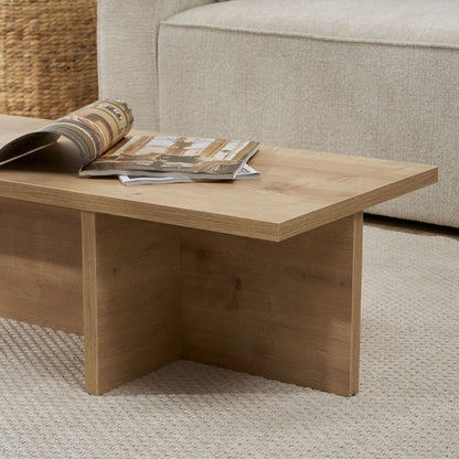 Τραπεζάκι Σαλονιού Harbor Χρώμα Sapphire Oak 120x45x30