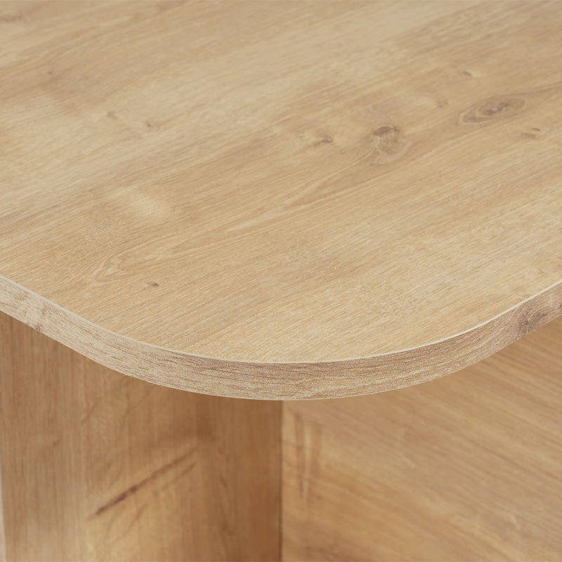 Τραπεζάκι Σαλονιού Becaj Χρώμα Sapphire Oak 120x60x41,4