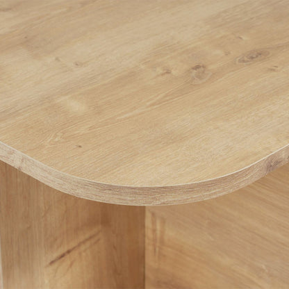 Τραπεζάκι Σαλονιού Becaj Χρώμα Sapphire Oak 120x60x41,4