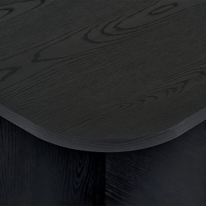 Τραπεζάκι Σαλονιού Becaj Χρώμα Black Wood 120x60x41,4