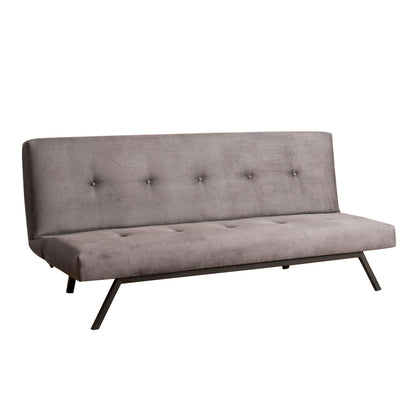 Καναπές - Κρεβάτι Zola Τριθέσιος Υφασμάτινος Χρώμα Γκρι 180x64x78