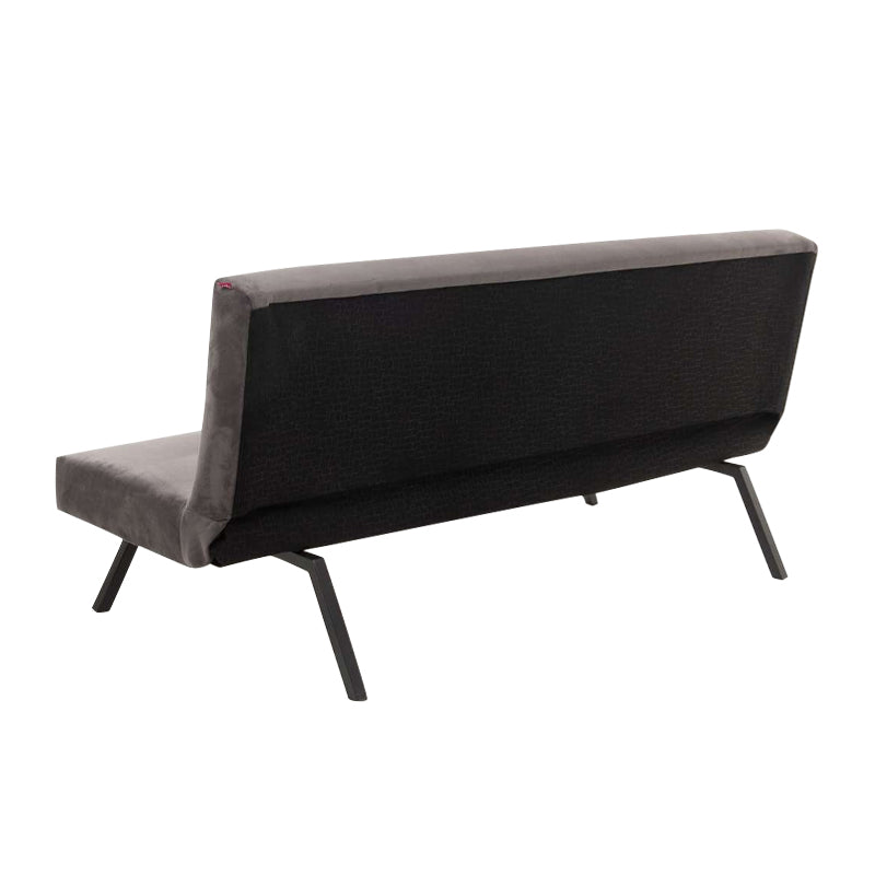 Καναπές - Κρεβάτι Zola Τριθέσιος Υφασμάτινος Χρώμα Γκρι 180x64x78