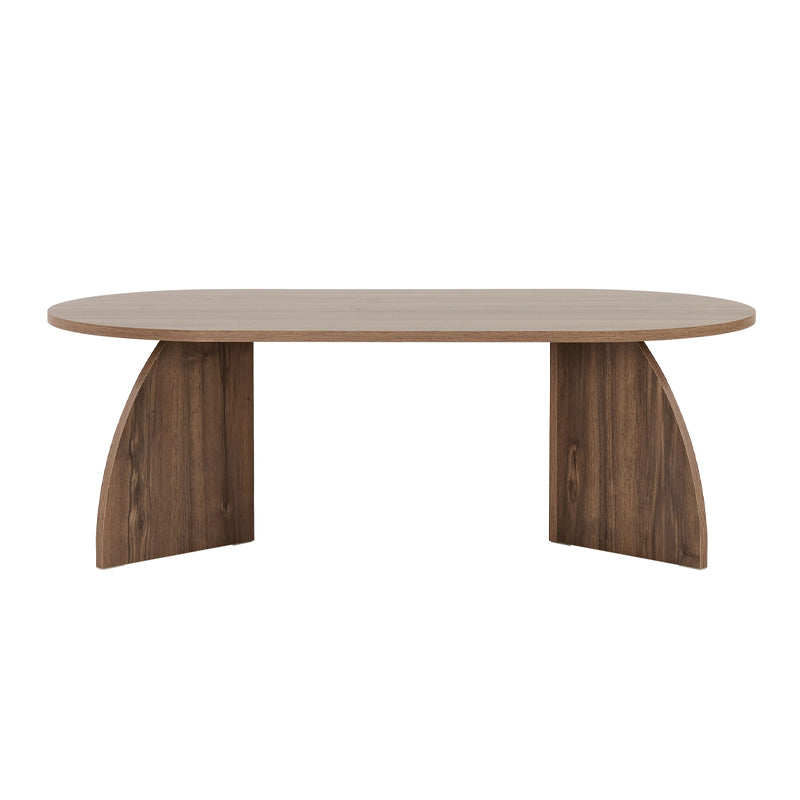 Τραπεζάκι Σαλονιού Melina Χρώμα Καρυδί 120x60x40