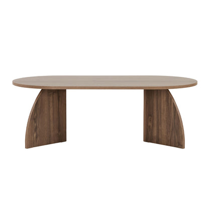 Τραπεζάκι Σαλονιού Melina Χρώμα Καρυδί 120x60x40