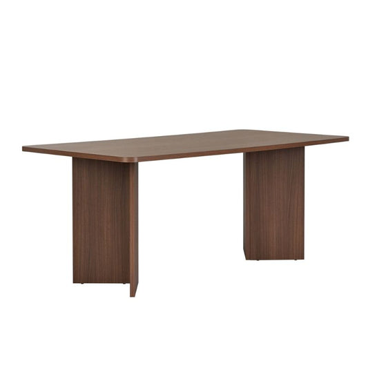 Τραπέζι Linza Χρώμα Καρυδί 180x90x75