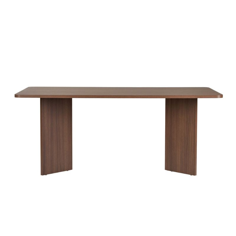Τραπέζι Linza Χρώμα Καρυδί 180x90x75