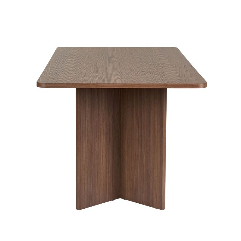 Τραπέζι Linza Χρώμα Καρυδί 180x90x75