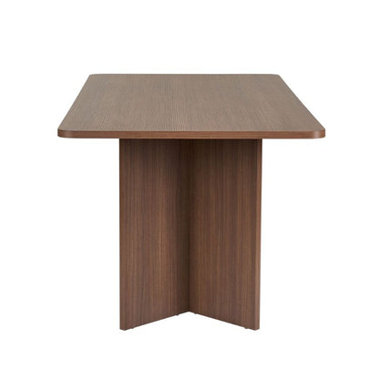 Τραπέζι Linza Χρώμα Καρυδί 180x90x75