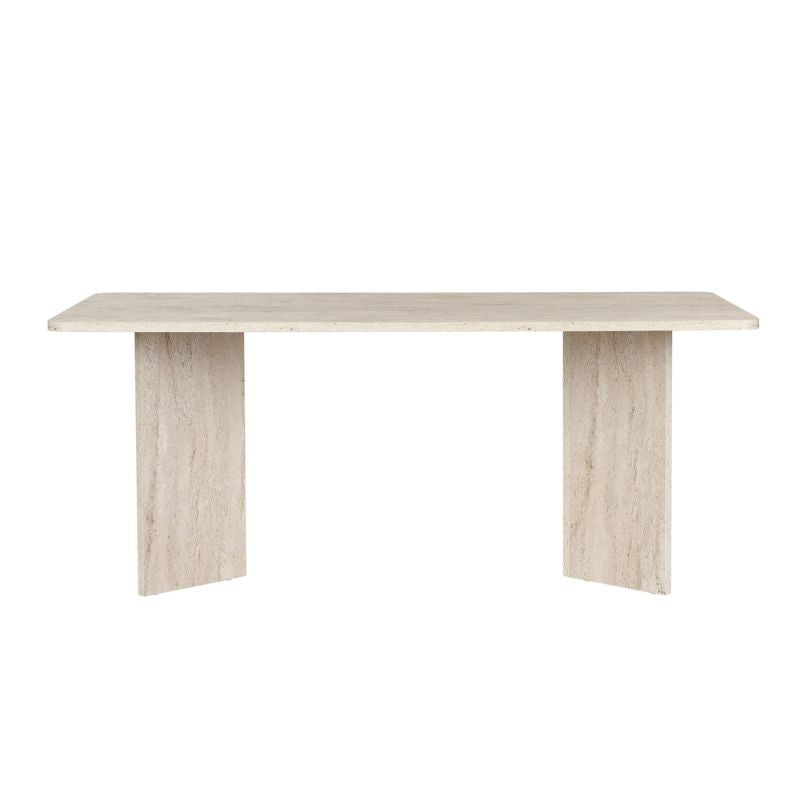 Τραπέζι Linza Χρώμα Travertine 180x90x75