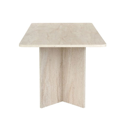 Τραπέζι Linza Χρώμα Travertine 180x90x75