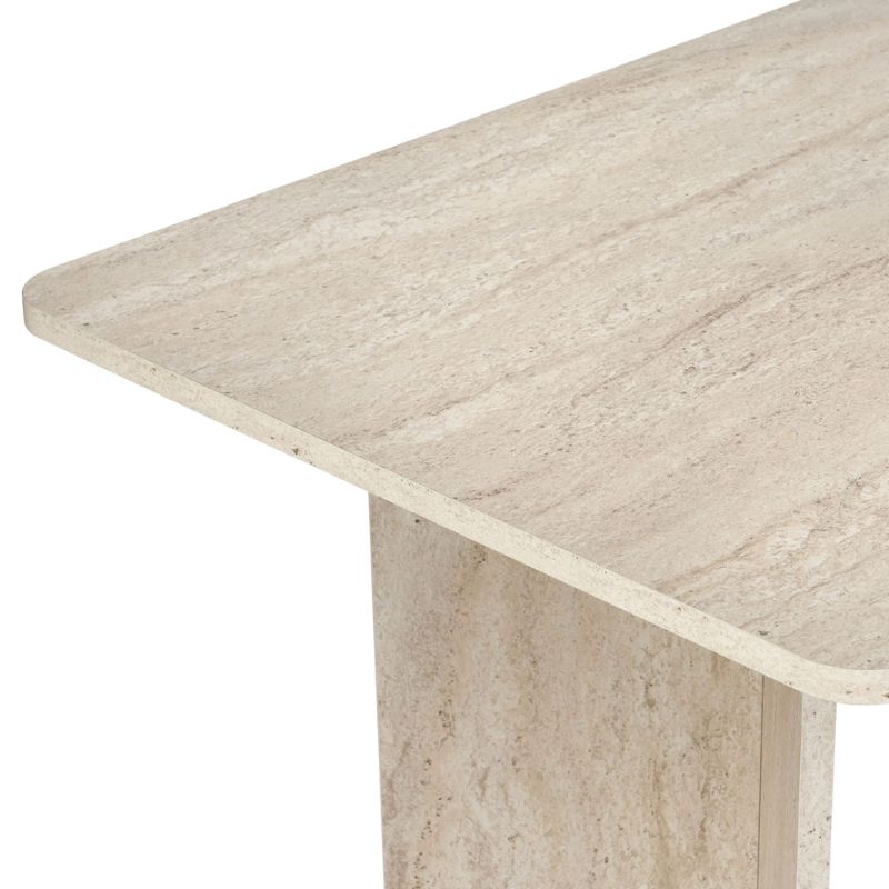 Τραπέζι Linza Χρώμα Travertine 180x90x75