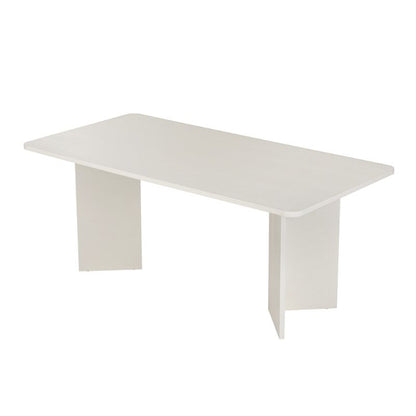 Τραπέζι Linza Χρώμα Λευκό 180x90x75