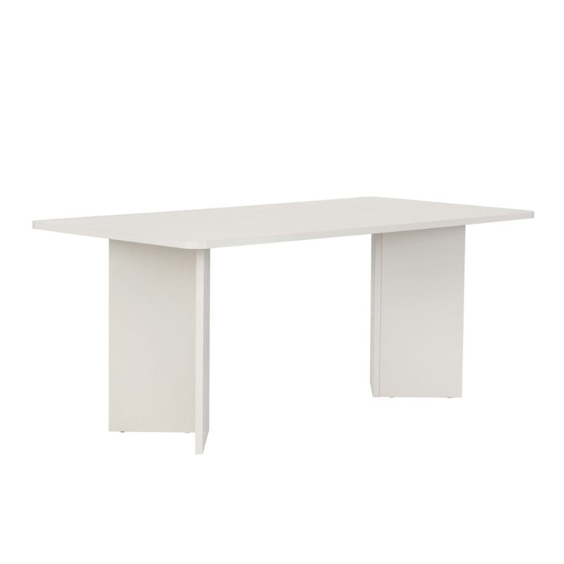 Τραπέζι Linza Χρώμα Λευκό 180x90x75