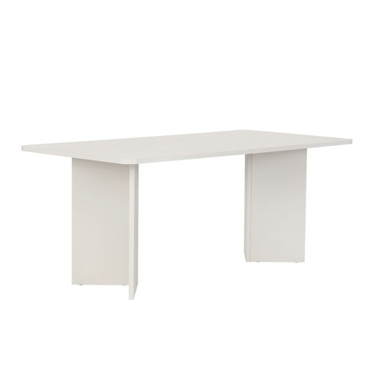 Τραπέζι Linza Χρώμα Λευκό 180x90x75