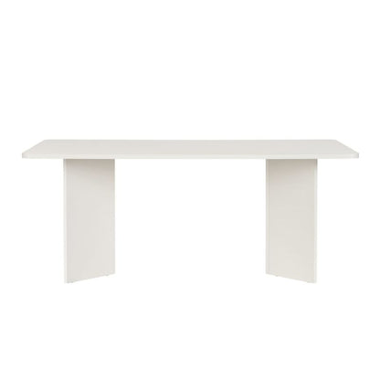 Τραπέζι Linza Χρώμα Λευκό 180x90x75