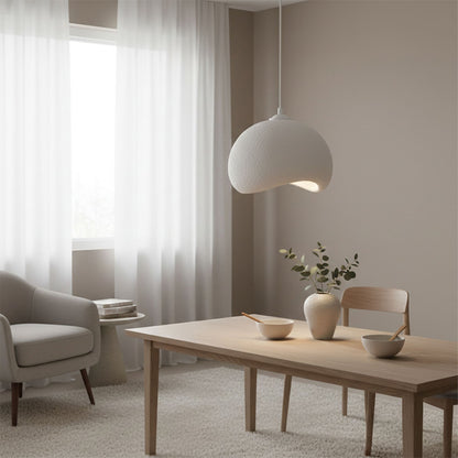 Φωτιστικό Οροφής Yontu E27 Fiberglass Μονόφωτο Χρώμα Λευκό 34x29x120