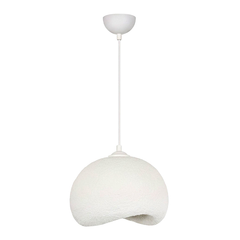 Φωτιστικό Οροφής Yontu E27 Fiberglass Μονόφωτο Χρώμα Λευκό 34x29x120