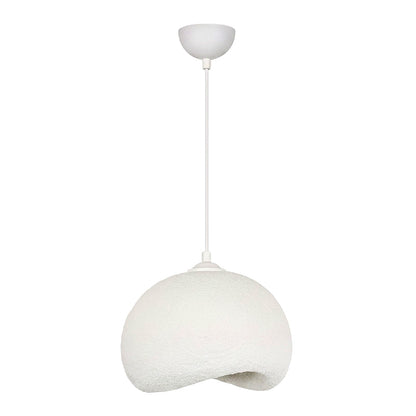 Φωτιστικό Οροφής Yontu E27 Fiberglass Μονόφωτο Χρώμα Λευκό 34x29x120