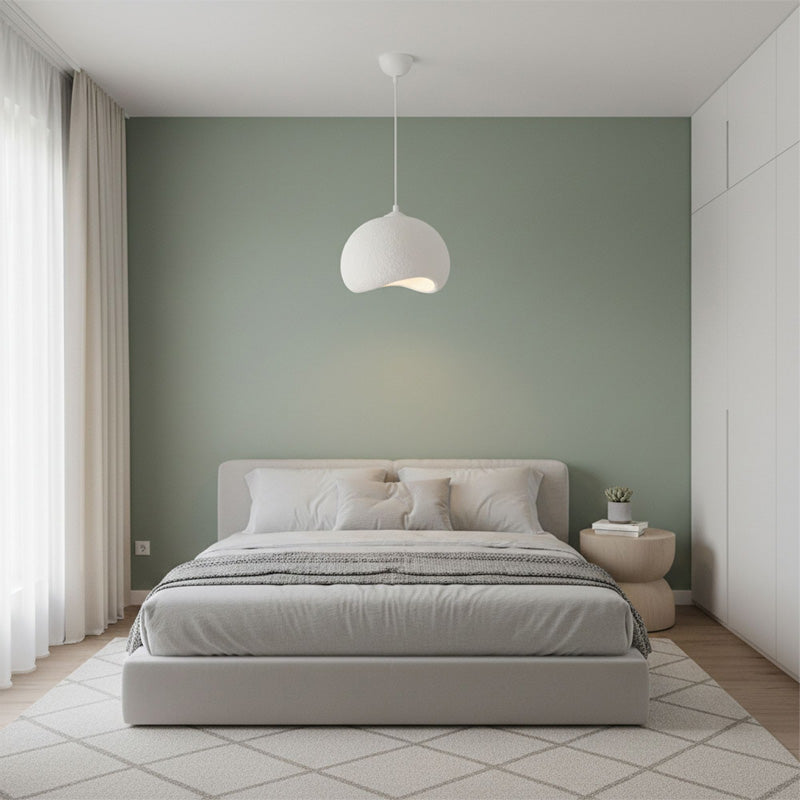 Φωτιστικό Οροφής Yontu E27 Fiberglass Μονόφωτο Χρώμα Λευκό 34x29x120