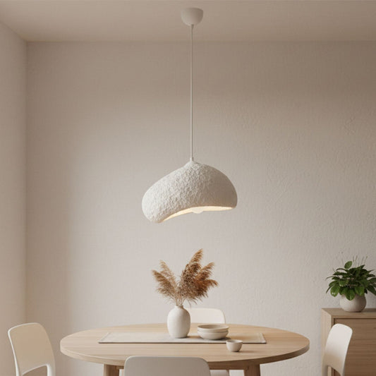 Φωτιστικό Οροφής Loval E27 Fiberglass Μονόφωτο Χρώμα Λευκό 32x27x120