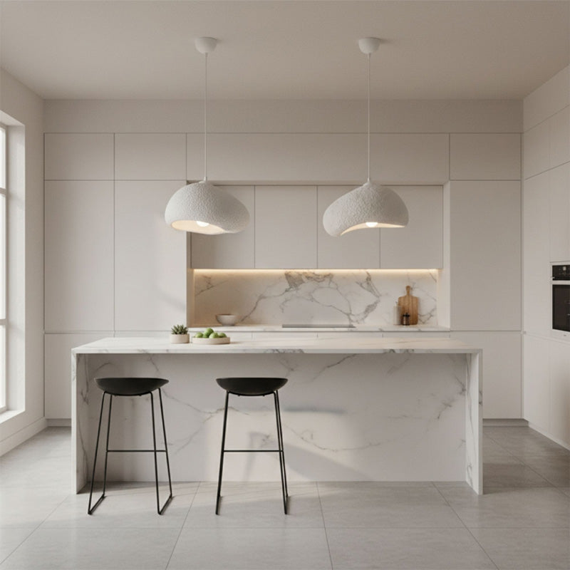 Φωτιστικό Οροφής Loval E27 Fiberglass Μονόφωτο Χρώμα Λευκό 32x27x120