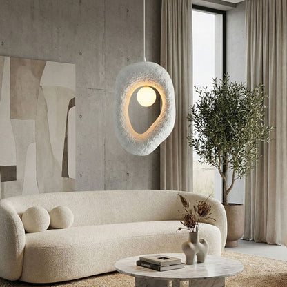 Φωτιστικό Οροφής Zoga G9 Fiberglass Μονόφωτο Χρώμα Λευκό 30x12x90