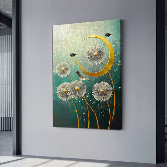 Πίνακας σε Καμβά "Wildflowers" Ψηφιακής Εκτύπωσης 70x100x3
