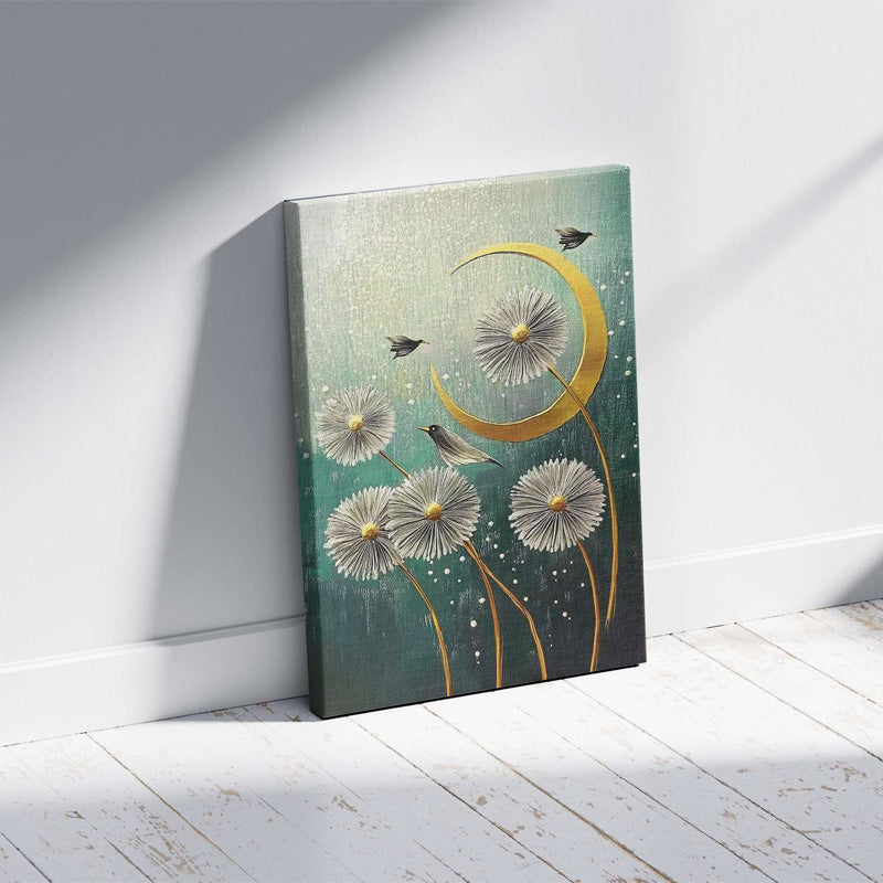 Πίνακας σε Καμβά "Wildflowers" Ψηφιακής Εκτύπωσης 70x100x3