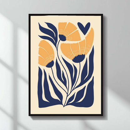 Πίνακας "Poppies" Ψηφιακής Εκτύπωσης 50x70εκ