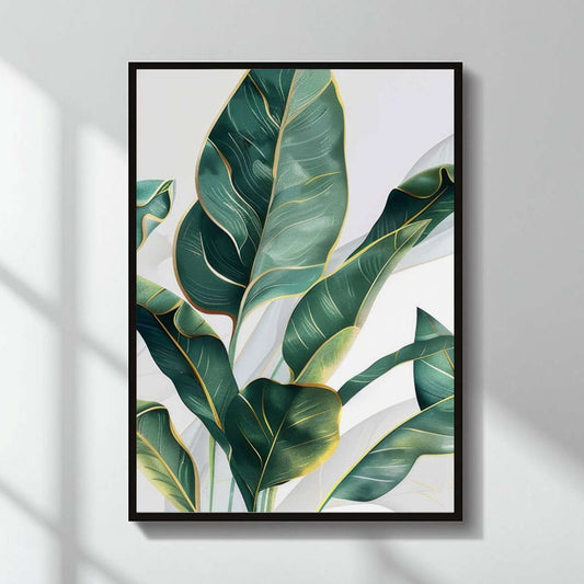 Πίνακας "Botanical Leaves" Ψηφιακής Εκτύπωσης 50x70εκ