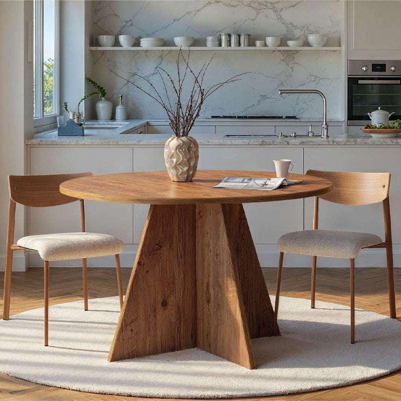 Τραπέζι Virela Χρώμα Atlantic Pine Ø120x75
