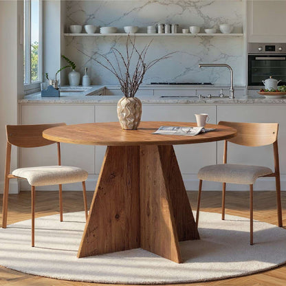 Τραπέζι Virela Χρώμα Atlantic Pine Ø120x75