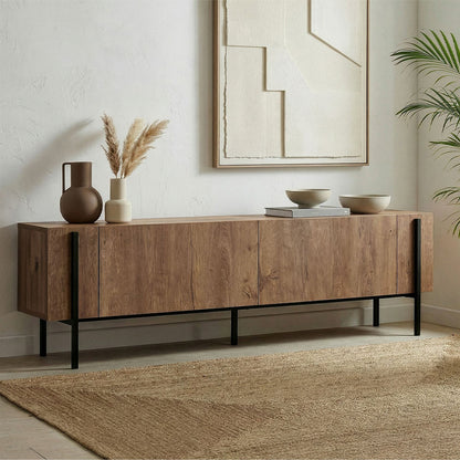Έπιπλο Τηλεόρασης Nexus Χρώμα Καρυδί 180x30x45,5