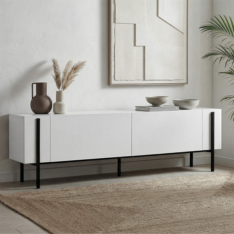 Έπιπλο Τηλεόρασης Nexus Χρώμα Λευκό 180x30x45,5