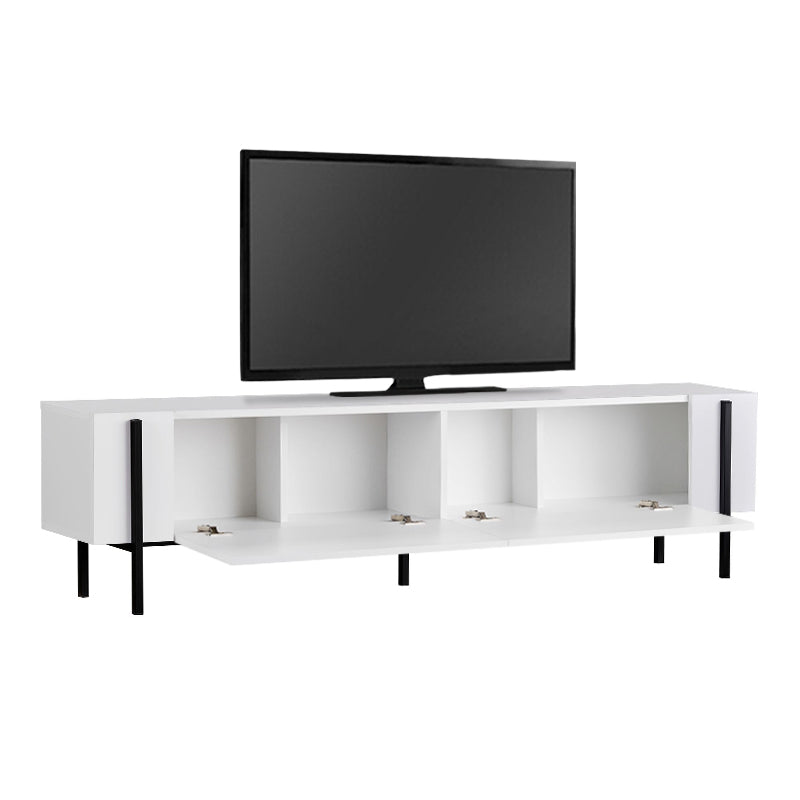 Έπιπλο Τηλεόρασης Nexus Χρώμα Λευκό 180x30x45,5
