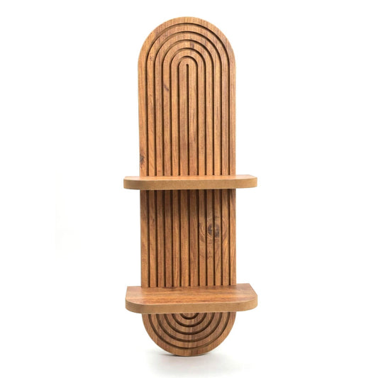 Ραφιέρα Τοίχου Artwill MDF Χρώμα Oak 26x13x70