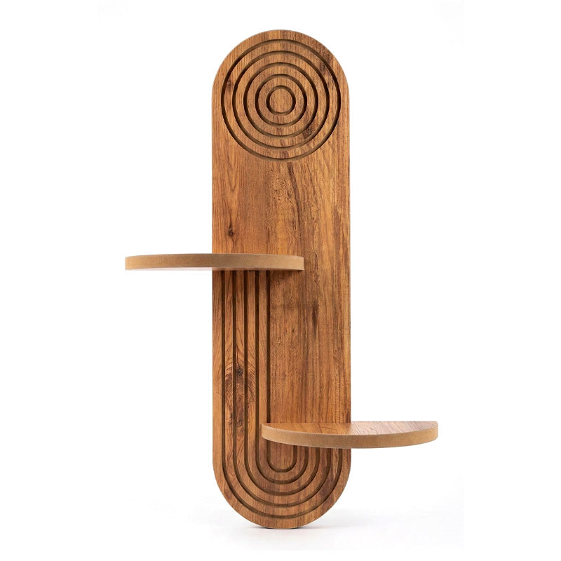 Ραφιέρα Τοίχου Artwill MDF Χρώμα Oak 46x13x70
