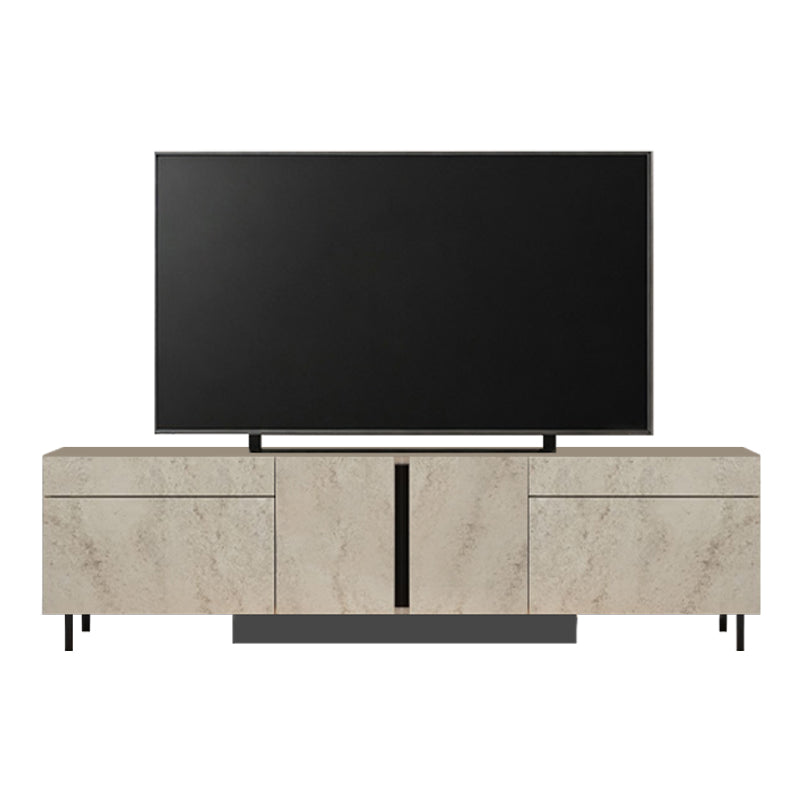 Έπιπλο Τηλεόρασης Arlen με LED RGB Χρώμα Travertine 180x32x50
