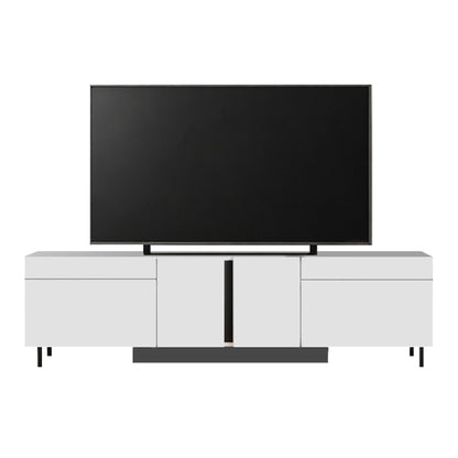 Έπιπλο Τηλεόρασης Arlen με LED RGB Χρώμα Λευκό 180x32x50