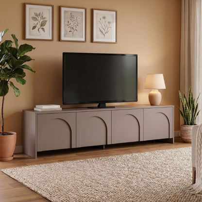 Έπιπλο Τηλεόρασης Aurelia Χρώμα Μόκα 180x32x45