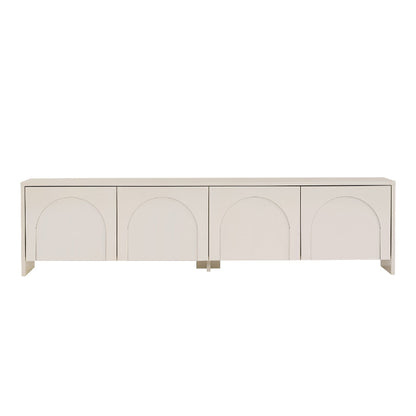 Έπιπλο Τηλεόρασης Aurelia Χρώμα Κρεμ 180x32x45