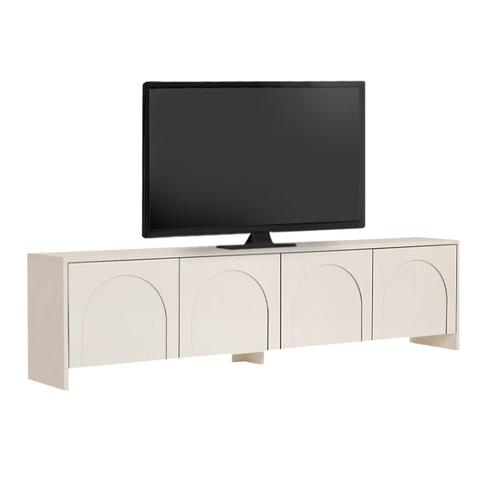 Έπιπλο Τηλεόρασης Aurelia Χρώμα Κρεμ 180x32x45