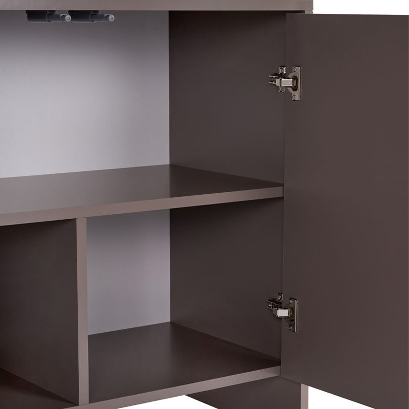 Μπουφές Aurelia Χρώμα Μόκα 180x45x80