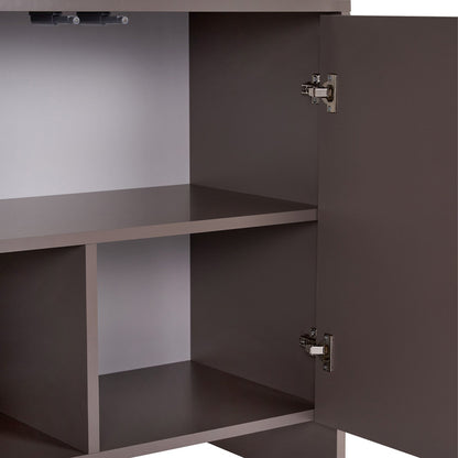 Μπουφές Aurelia Χρώμα Μόκα 180x45x80