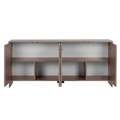 Μπουφές Aurelia Χρώμα Μόκα 180x45x80