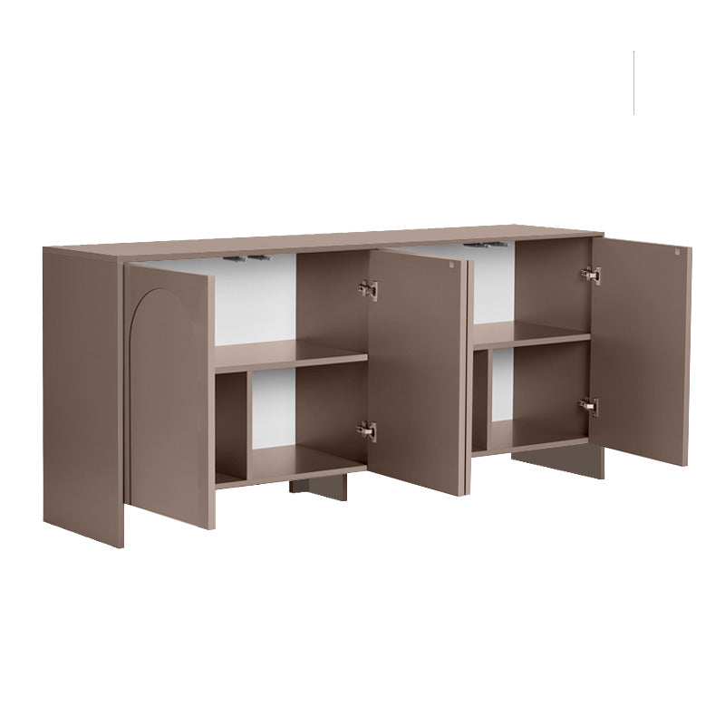 Μπουφές Aurelia Χρώμα Μόκα 180x45x80